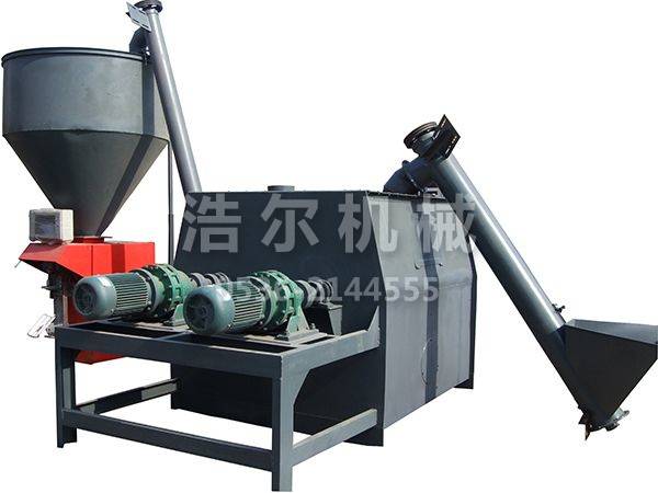 HR-80 臥式雙軸無重力干粉砂漿(膩子粉)生產線