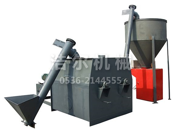 HR-70 臥式雙軸無重力干粉砂漿(膩子粉)生產線